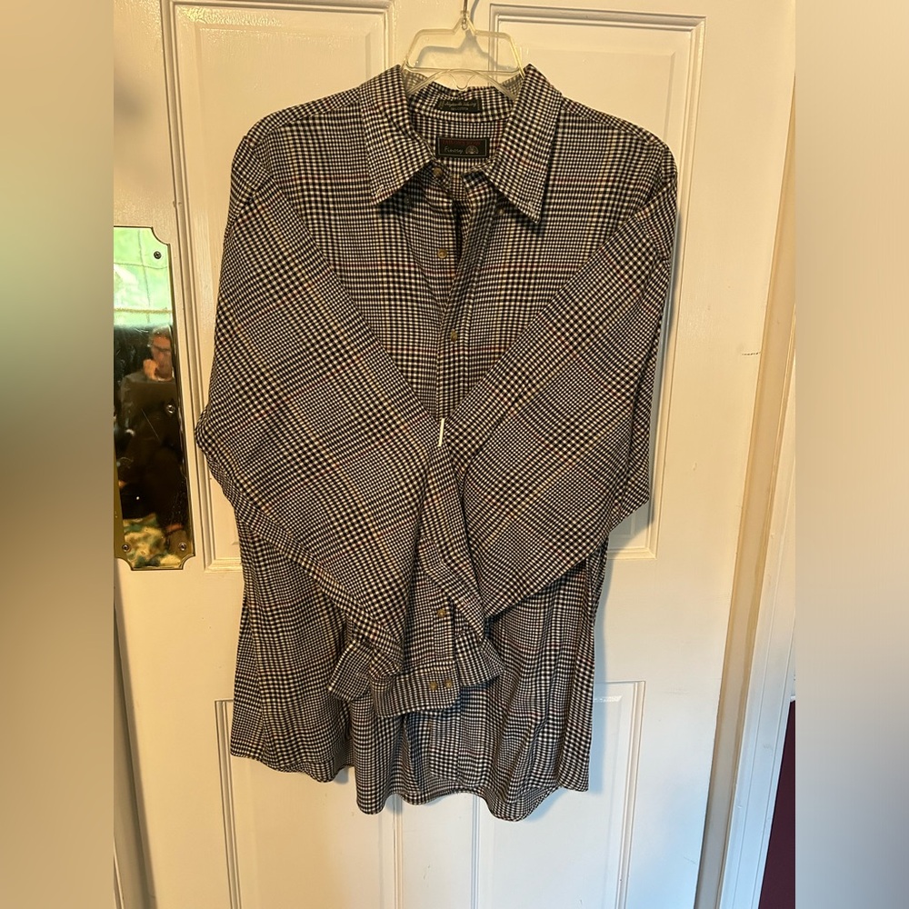 Tailors Row Finery Men’s vintage button down shirt size XL
